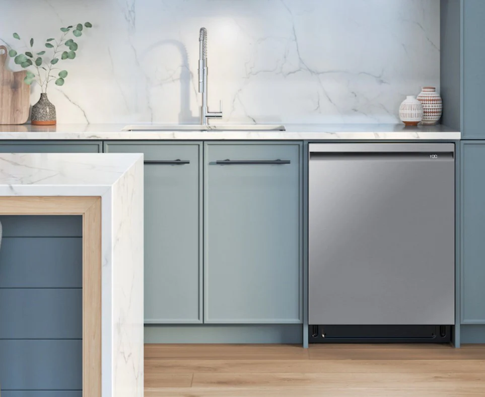 Smart 44dBA Dishwasher with StormWash+�?in Stainless Steel - DW80B606US/AA - Inhomebuy