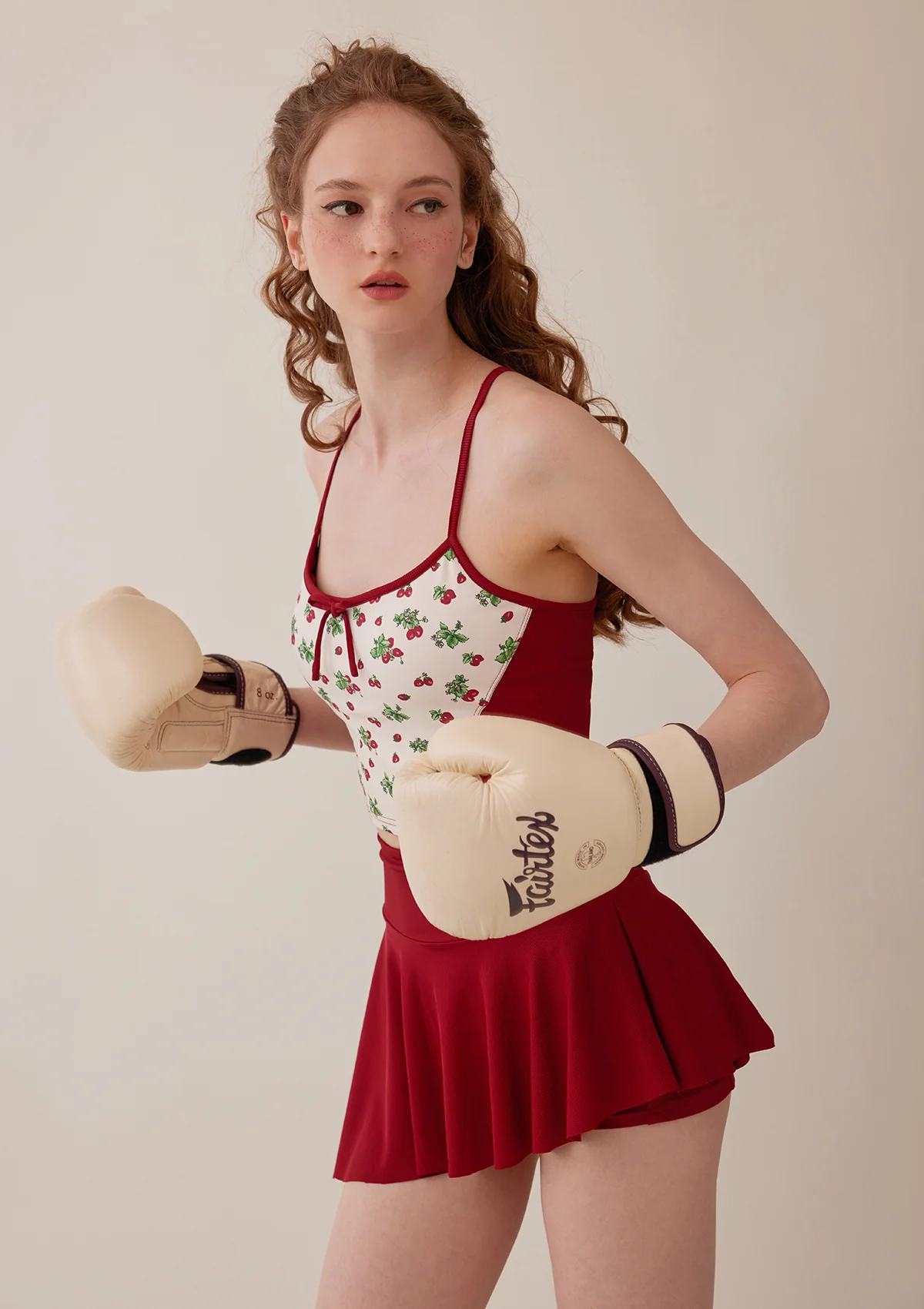 Vibrant Strawberry Sports Pantskirt - Inhomebuy