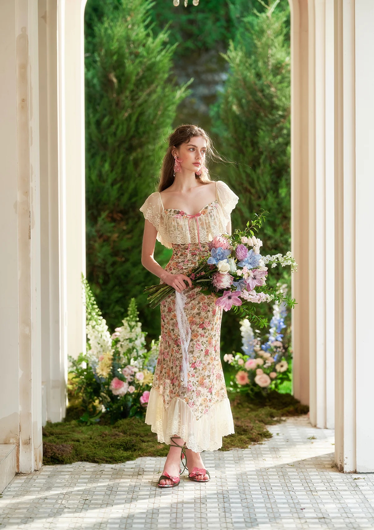 Morocco Garden Skirt - Inhomebuy