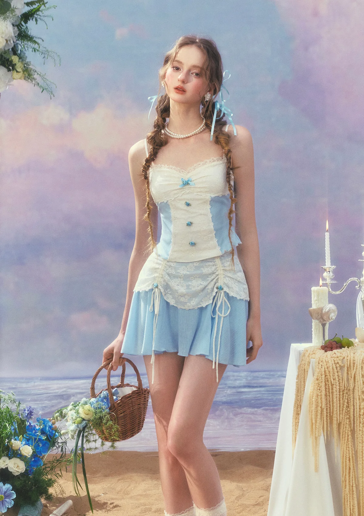 Salt Blossom Haven Skirt - Inhomebuy