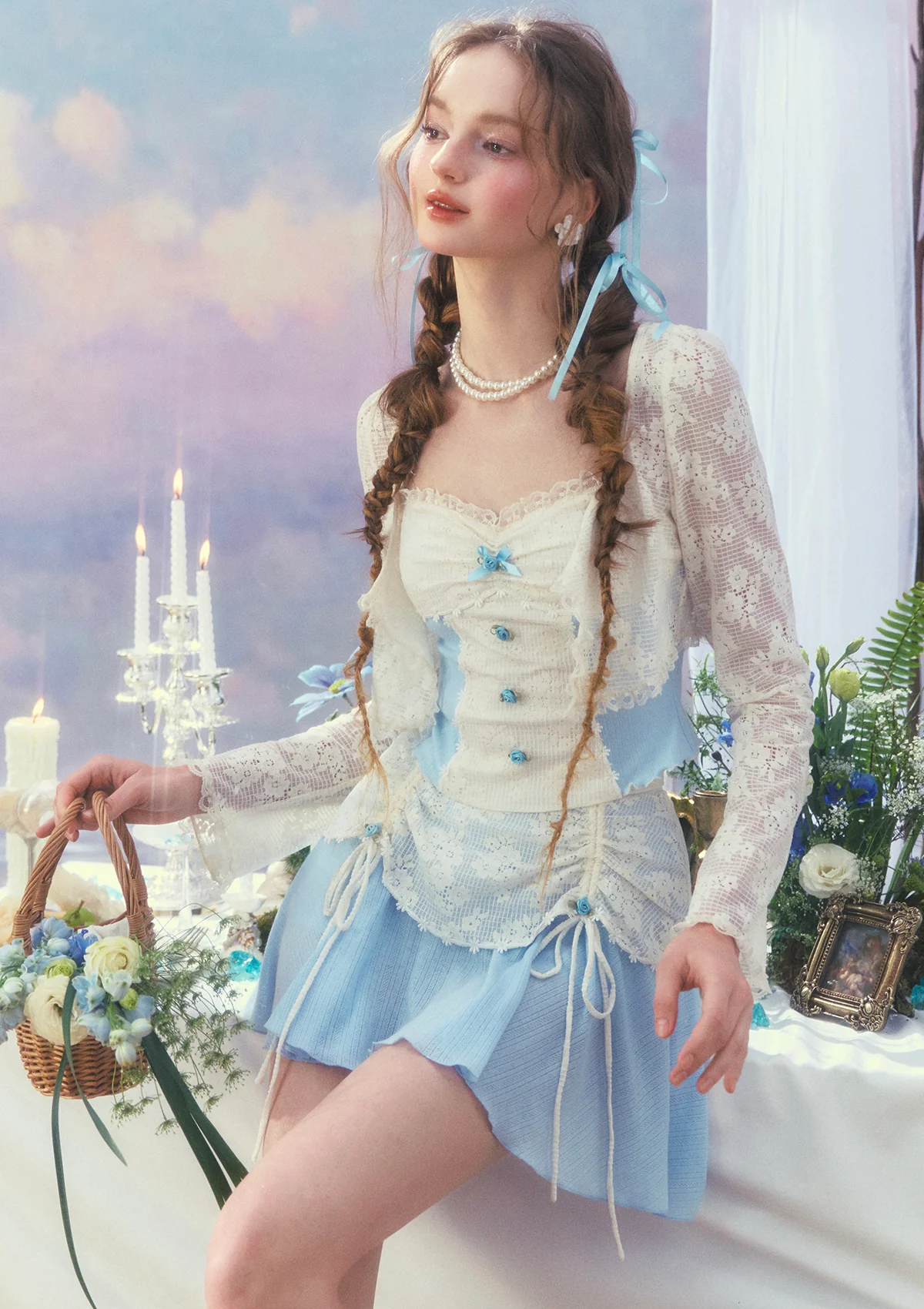 Salt Blossom Haven Skirt - Inhomebuy