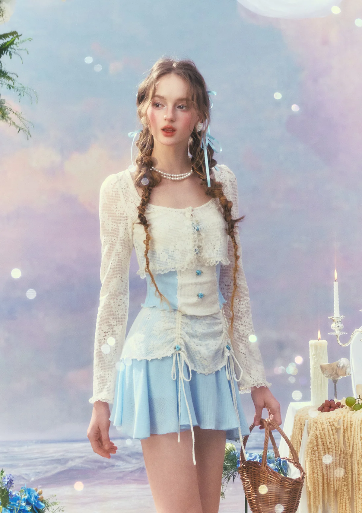 Salt Blossom Haven Skirt - Inhomebuy