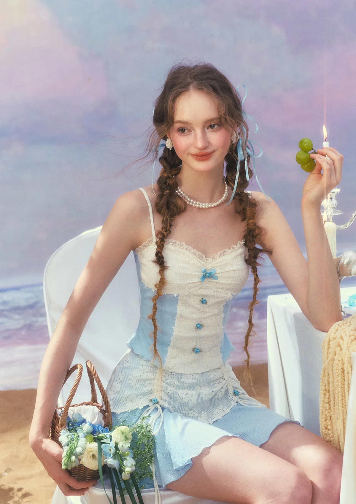 Salt Blossom Haven Skirt - Inhomebuy