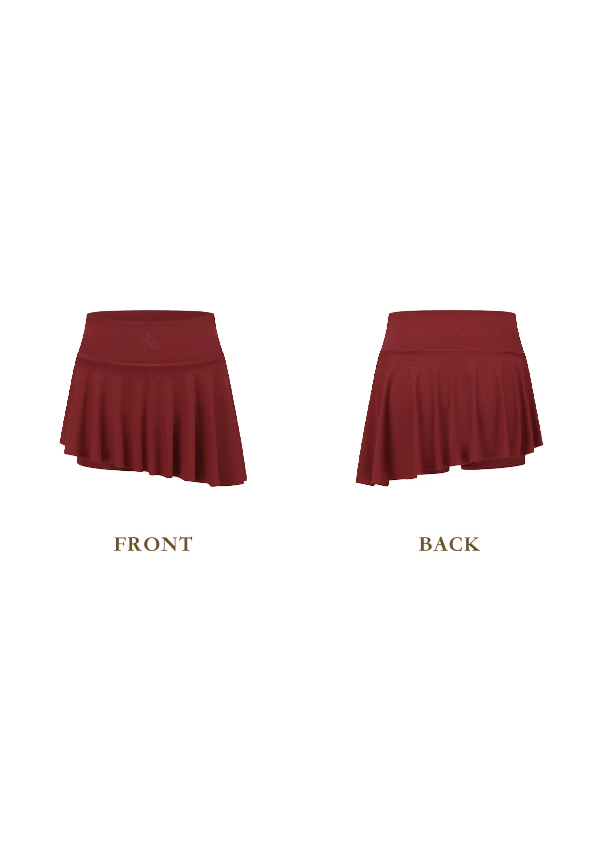 Vibrant Strawberry Sports Pantskirt - Inhomebuy