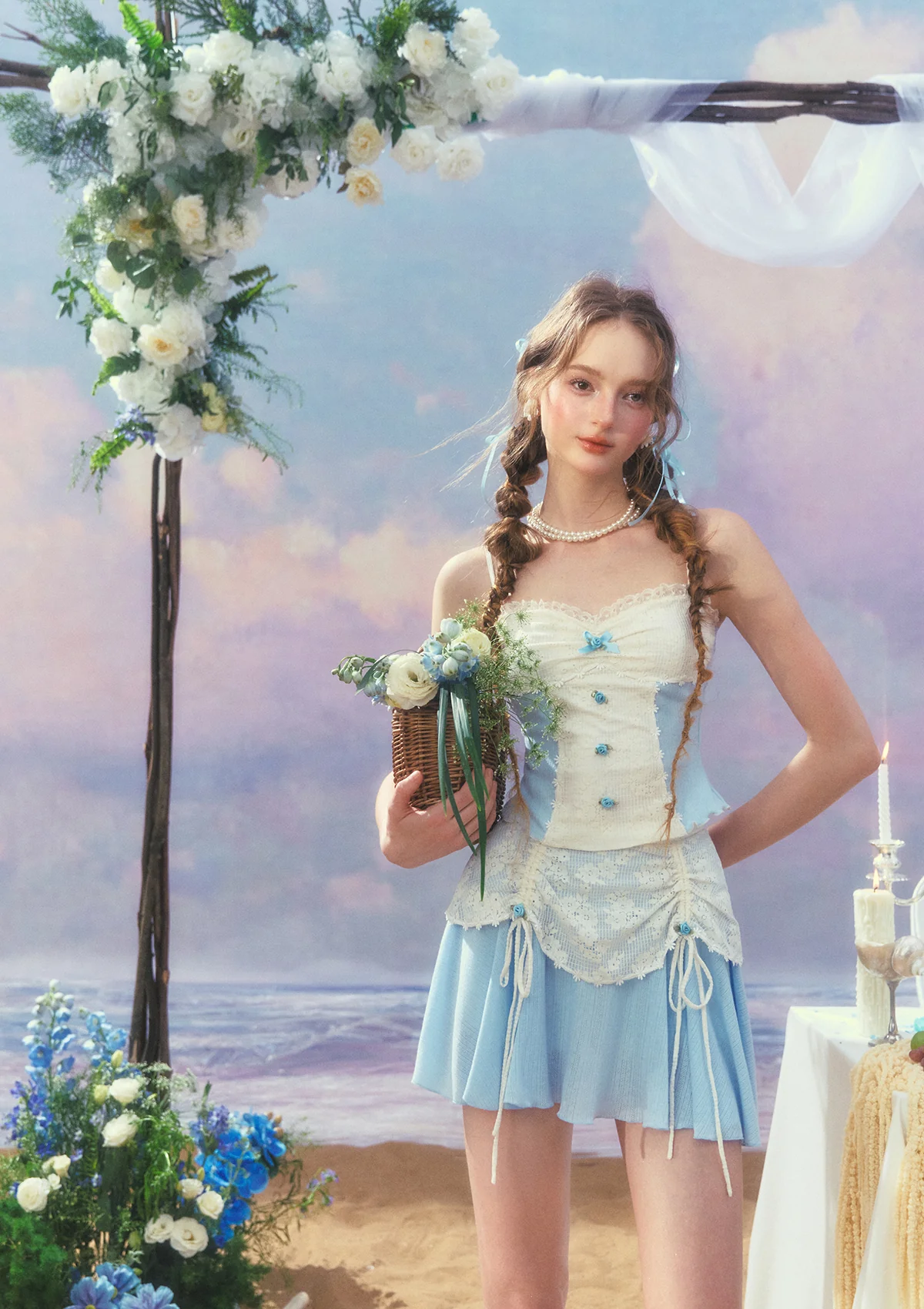 Salt Blossom Haven Skirt - Inhomebuy