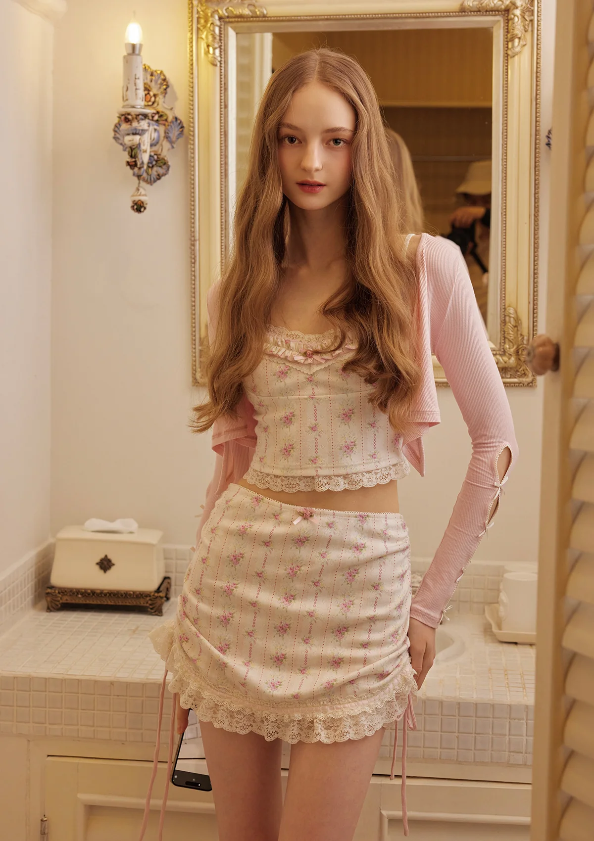 Chambord Ballet Knit Skirt - Inhomebuy