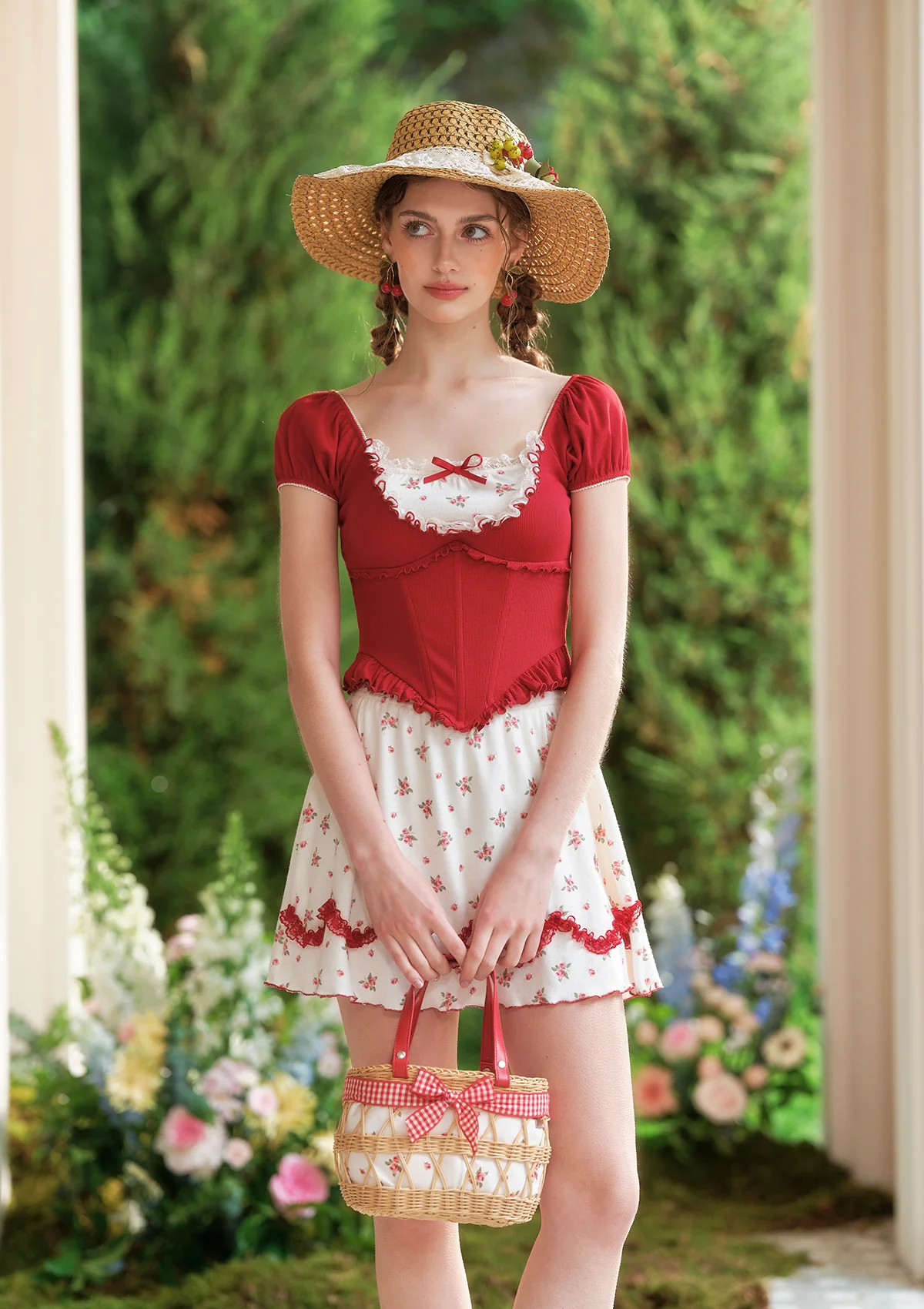 Juicy Watermelon Skirt - Inhomebuy