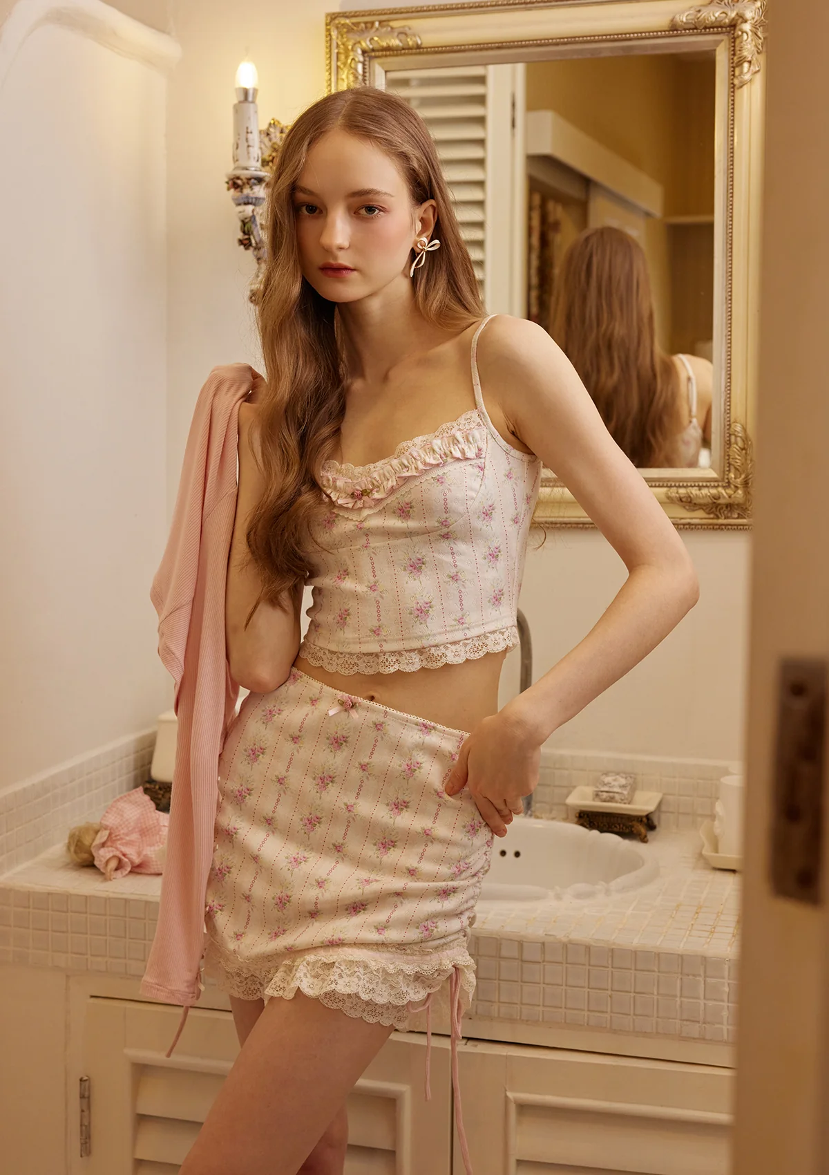 Chambord Ballet Knit Skirt - Inhomebuy