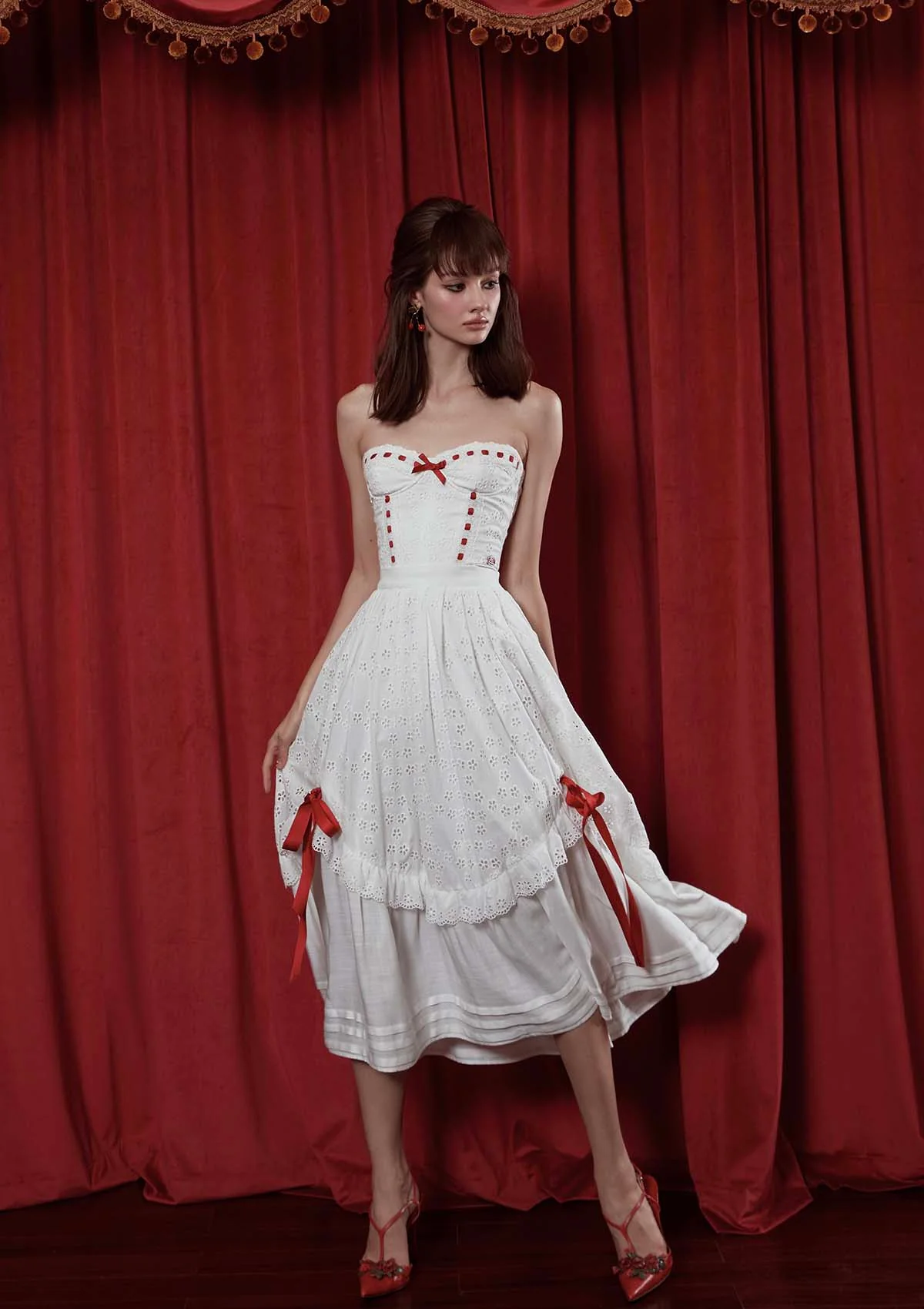 The Red Ballroom Skirt - Inhomebuy