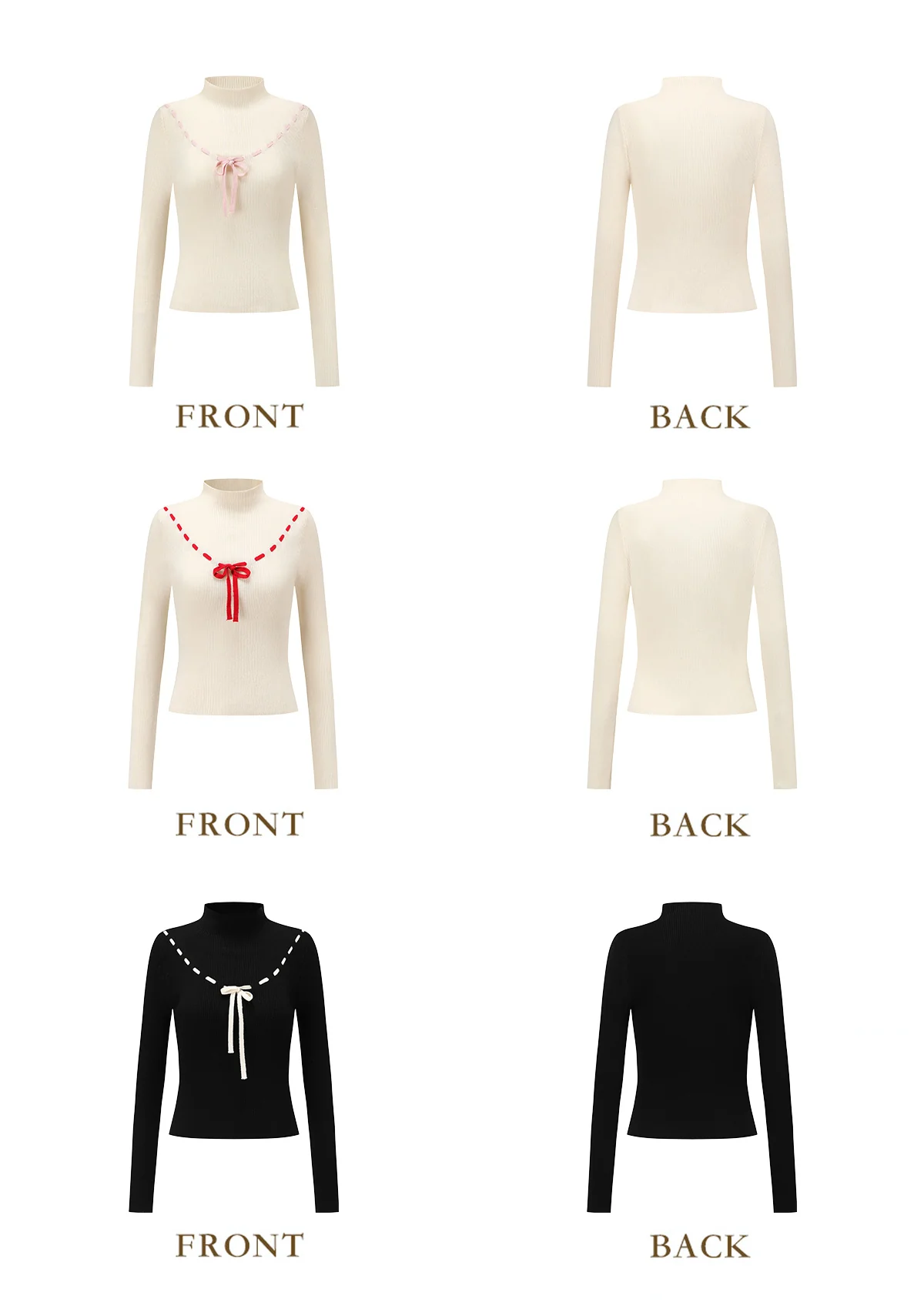 Strawberry Post Office Knit Bottom Shirt - Inhomebuy