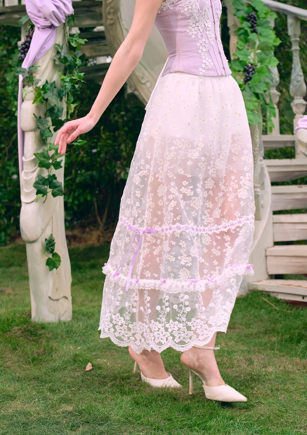 Ice Grape Skirt - Inhomebuy