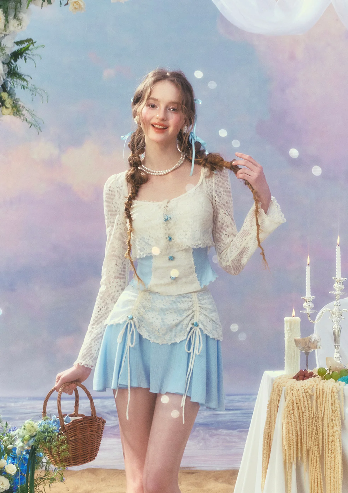 Salt Blossom Haven Skirt - Inhomebuy