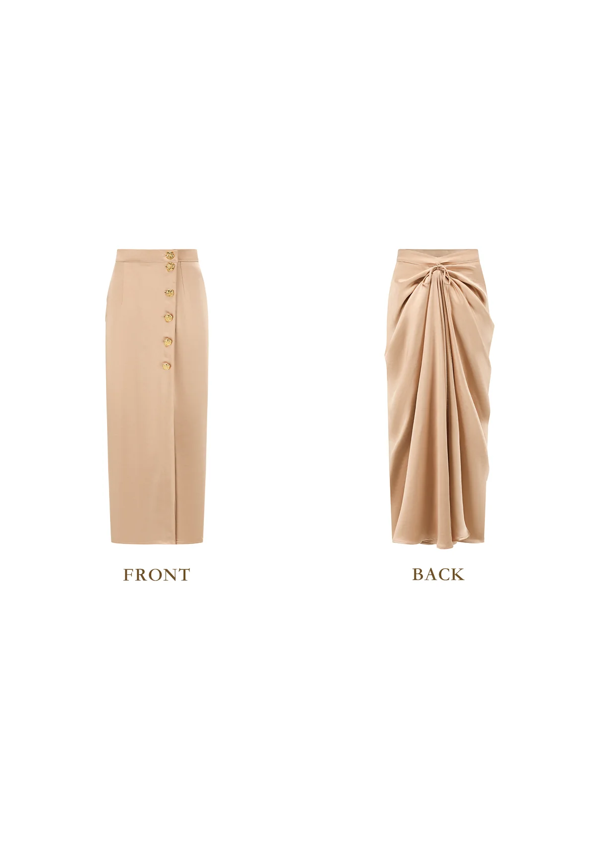 Golden Blush Skirt - Inhomebuy