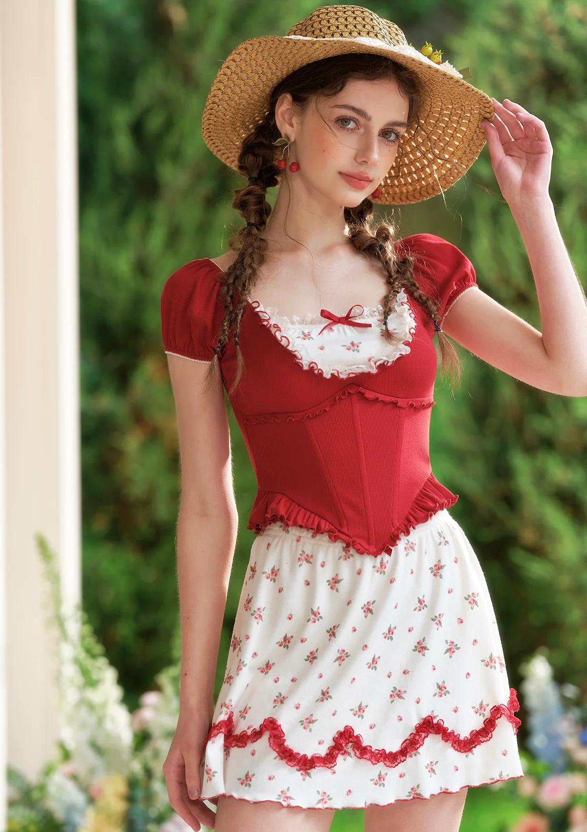 Juicy Watermelon Skirt - Inhomebuy