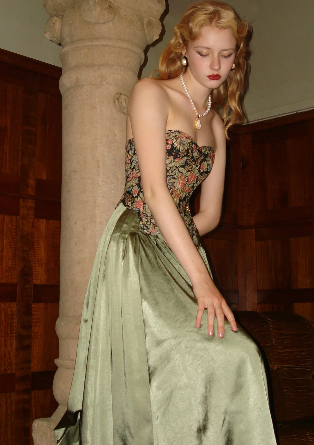 Flower & Mirror Skirt - Inhomebuy